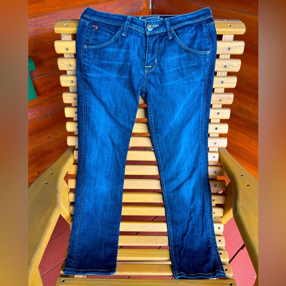 Hudson Jeans Size 27, 28” inseam, bootcut W420DHA color VIT